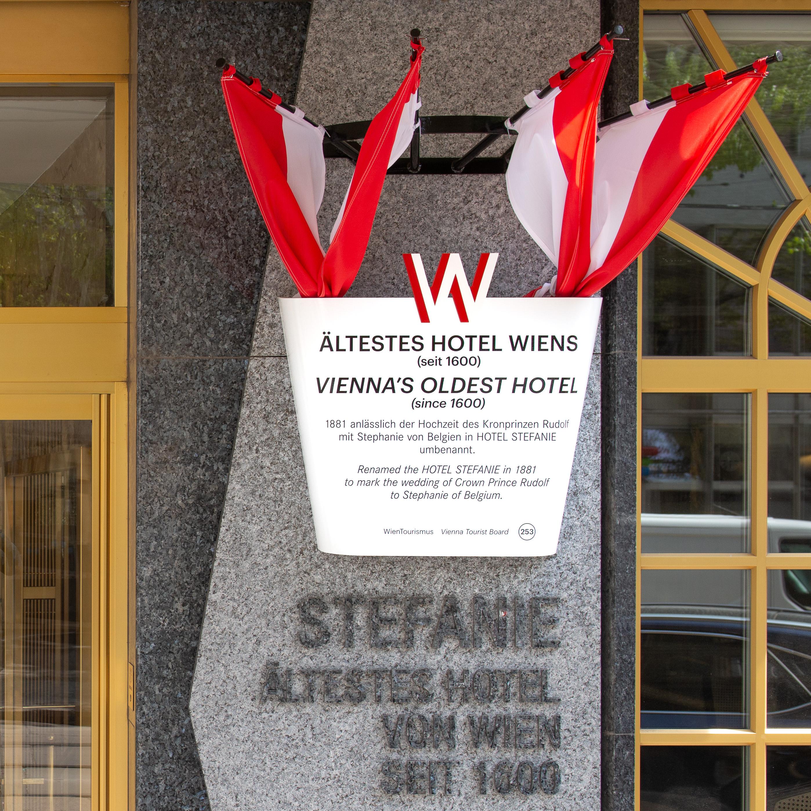 Hotel Stefanie - Vienna'S Oldest Hotel Екстериор снимка